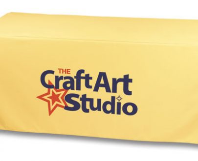 Fitted Table Cover with 2 Color Imprint