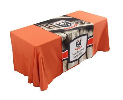 Small Table Runner 28"W Full Color Dye Sublimation