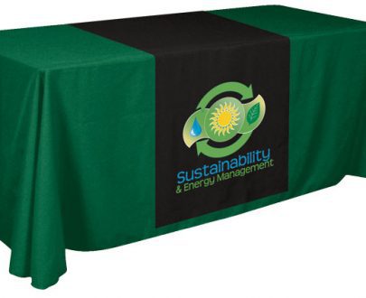 Small Table Runner 28"W Full Color Imprint