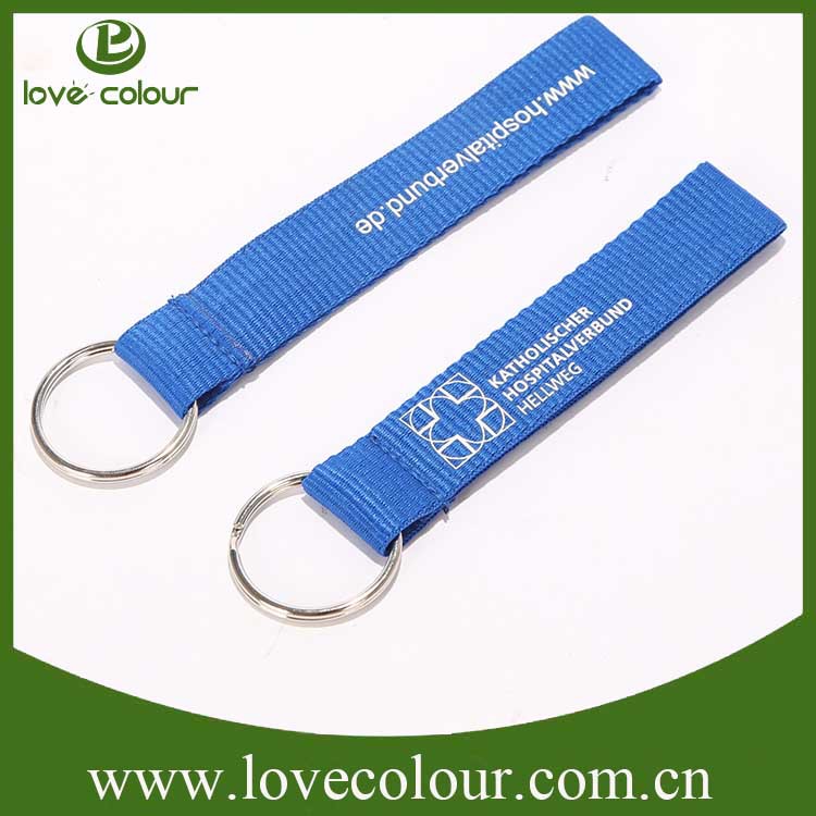 3/4” Keychain Polyester Lanyards - Trade Printing | Wholesale Printing for Resellers