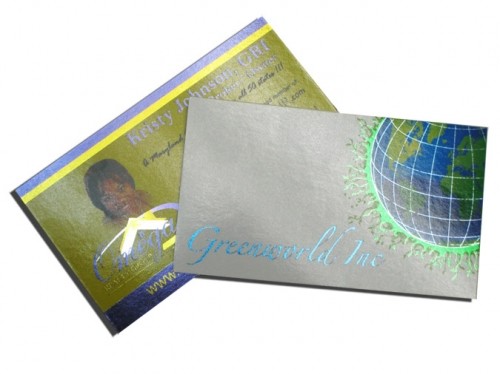 Foil Effects Small Cards Printed In Unlimited Foils On 16pt Stock